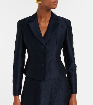 Blazer Piera aus einem Baumwollgemisch | Max Mara