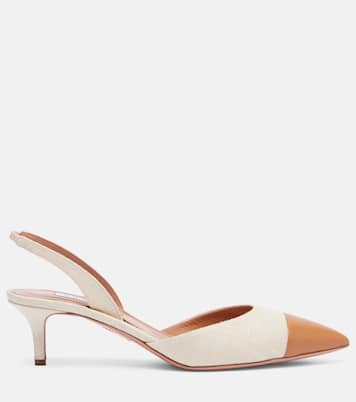 Slingback-Pumps Milanese 50 mit Leder | Aquazzura