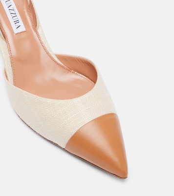 Slingback-Pumps Milanese 50 mit Leder | Aquazzura