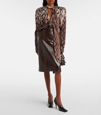 Snake-effect top | Stella McCartney