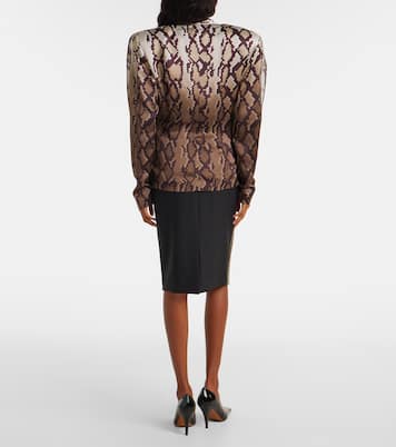 Snake-effect top | Stella McCartney