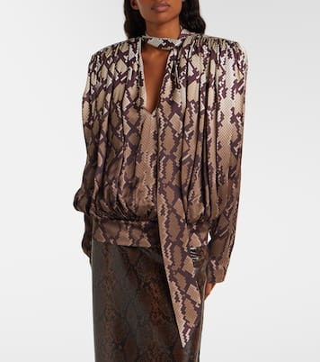 Snake-effect top | Stella McCartney