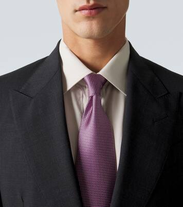 Silk twill tie | Tom Ford