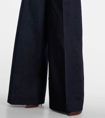 Hypnotic high-rise wide-leg jeans | Zimmermann