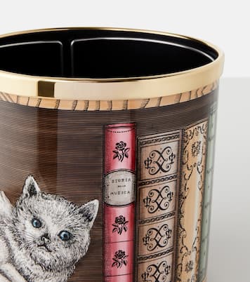 Gatto Con Libri container | Fornasetti