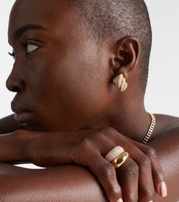 Celeste Wave 18kt gold ring  | Anita Ko