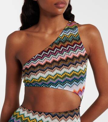 Copricostume Zig Zag in lamé | Missoni