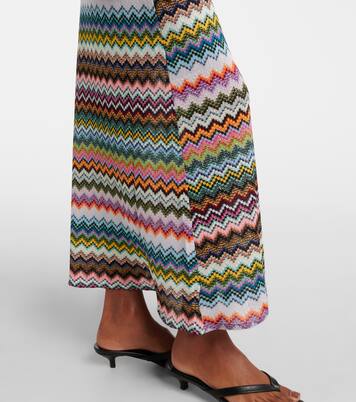Copricostume Zig Zag in lamé | Missoni