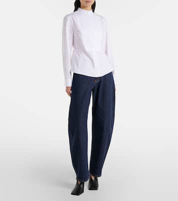 Mid-Rise Barrel Jeans | Alaïa