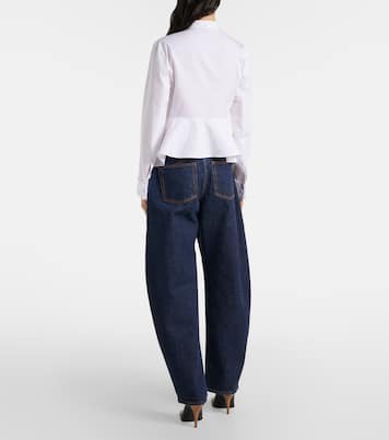 Mid-Rise Barrel Jeans | Alaïa
