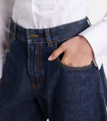 Mid-Rise Barrel Jeans | Alaïa