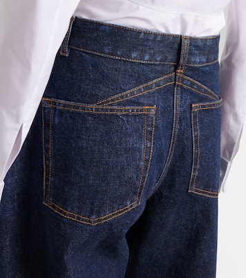 Mid-Rise Barrel Jeans | Alaïa