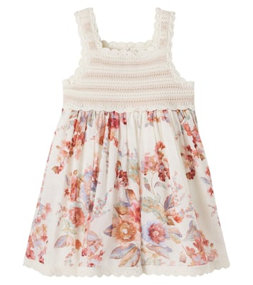 Awaken floral cotton dress | Zimmermann Kids