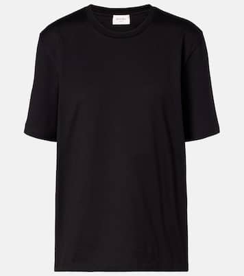 T-Shirt Crescent Moon aus Baumwolle | Saint Laurent