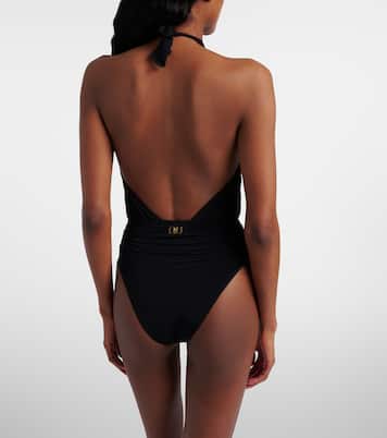 Bañador drapeado con aberturas | Balmain