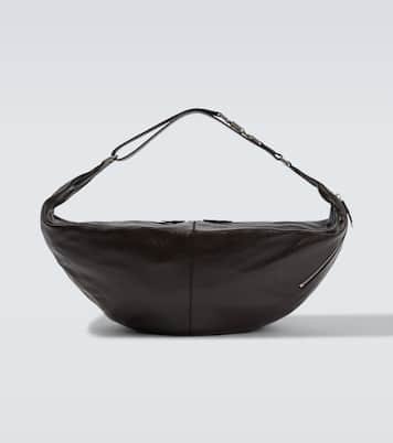 Quiver Clip leather shoulder bag | Lemaire