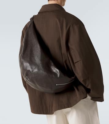 Quiver Clip leather shoulder bag | Lemaire