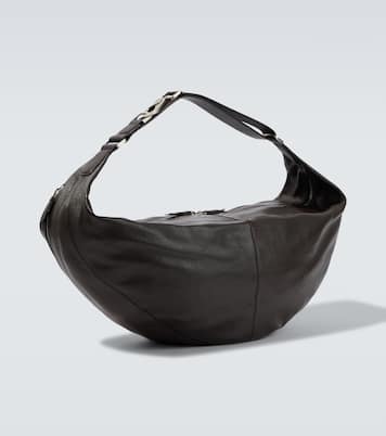 Quiver Clip leather shoulder bag | Lemaire