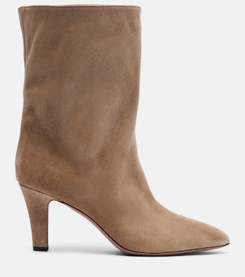 Elsa 75 suede ankle boots | Paris Texas