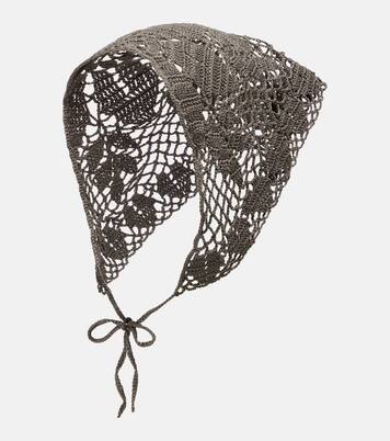 Crochet cotton scarf | Magda Butrym