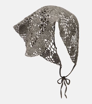 Crochet cotton scarf | Magda Butrym