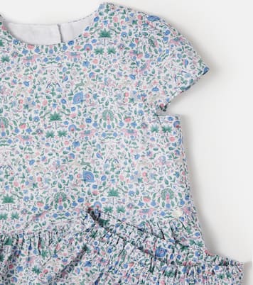 Floral cotton T-shirt and shorts set | Tartine et Chocolat