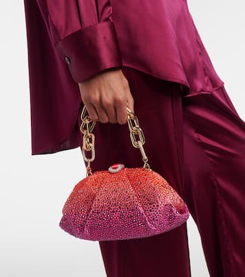 Gemma crystal-embellished clutch | Judith Leiber Couture