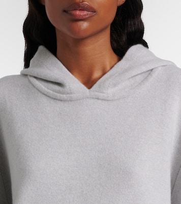 Cashmere hoodie with rose quartz | God's True Cashmere