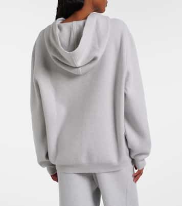 Cashmere hoodie with rose quartz | God's True Cashmere
