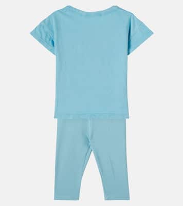 Baby printed cotton T-shirt and leggings set | Bobo Choses