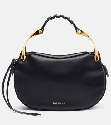 Wishbone Mini leather top-handle bag | McQueen