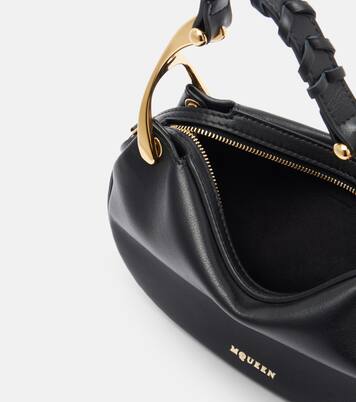 Wishbone Mini leather top-handle bag | McQueen
