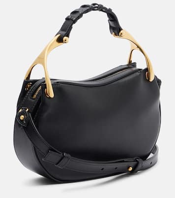 Wishbone Mini leather top-handle bag | McQueen