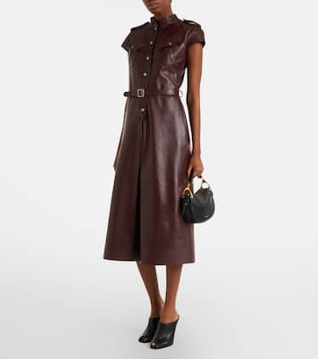 Wishbone Mini leather top-handle bag | McQueen
