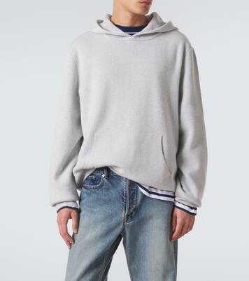 Cashmere hoodie with quartz | God's True Cashmere