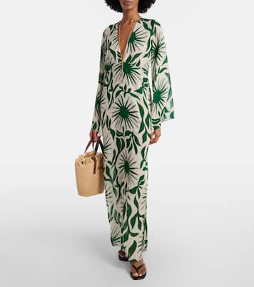 Robe longue imprimée Odele | Cala de la Cruz