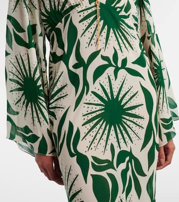 Robe longue imprimée Odele | Cala de la Cruz