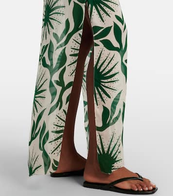 Robe longue imprimée Odele | Cala de la Cruz