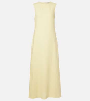 Tallin linen maxi dress | Asceno