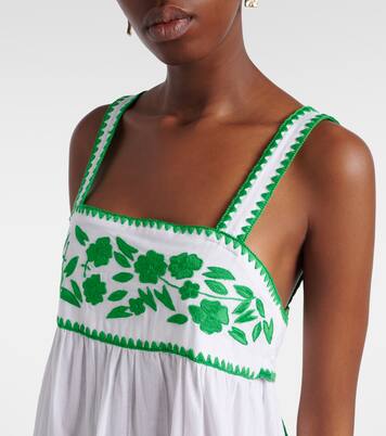 Midikleid aus Baumwolle und Leinen | Juliet Dunn