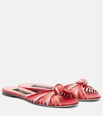 Sandalias Bianca 2.0 de piel | Dolce&Gabbana