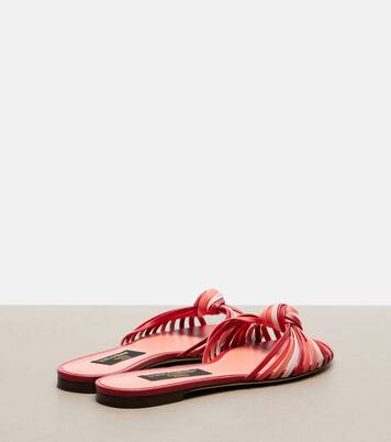 Sandalias Bianca 2.0 de piel | Dolce&Gabbana