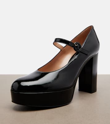 Patent leather Mary Jane pumps | Gianvito Rossi