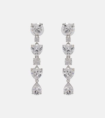 Tiered embellished earrings | Self-Portrait