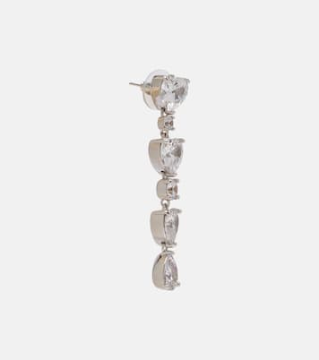 Tiered embellished earrings | Self-Portrait