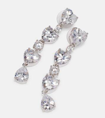 Tiered embellished earrings | Self-Portrait