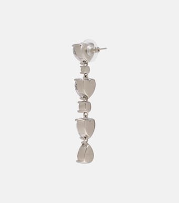Tiered embellished earrings | Self-Portrait