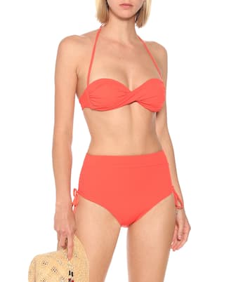 Culotte de bikini Thailand à taille haute | Melissa Odabash