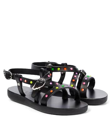 Little Sofia leather sandals | Ancient Greek Sandals Kids