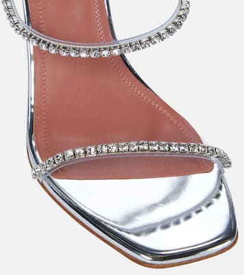 Sandales Gilda en PVC à ornements | Amina Muaddi